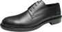 Online Express Schoenen Nette veterschoenen Nette schoenen heren 017 Leather Zwart - Thumbnail 2