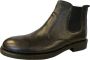 Online Express Herenschoenen- Chelsea Boots- Halfhoge leren Schoenen- Enkellaarzen 1003- Leather- Zwart - Thumbnail 7