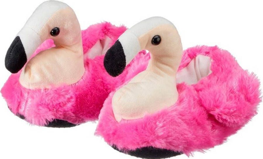 Kinder dieren pantoffels sloffen flamingo