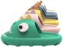 Kinderslippers badslippers kinderen dino roze en - Thumbnail 4