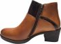 Merkloos Sans marque manlisa snake 5.5 cm haklaarsje W232 7003 camel dk bruin - Thumbnail 1