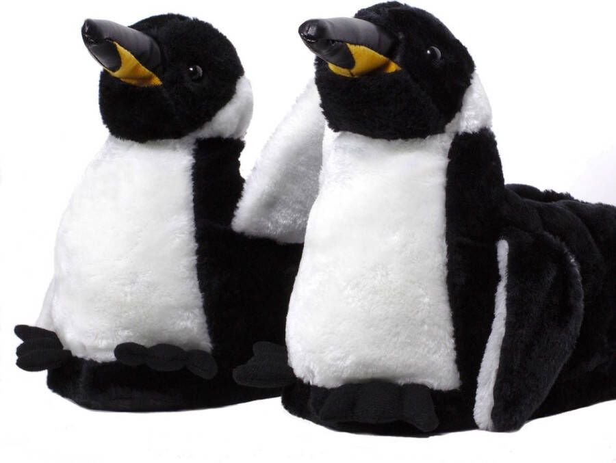 Pluche pinguin dierensloffen pantoffels voor volwassenen Dames heren Pinguinsloffen