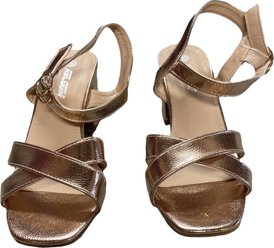 Sandalen rosé goud