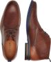 Van Lier leren veterschoenen cognac - Thumbnail 3