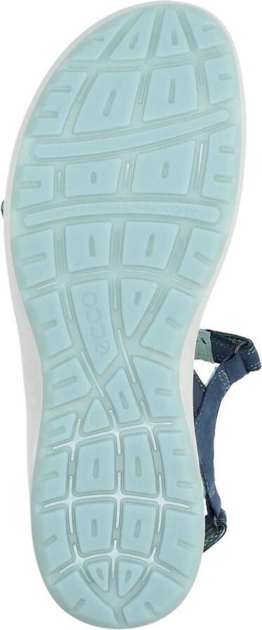 ECCO Cruise II leren dames sandalen blauw