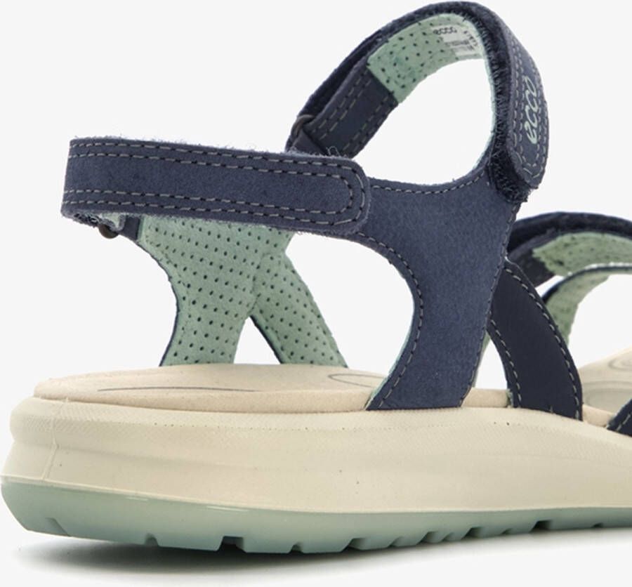 ECCO Cruise II leren dames sandalen blauw