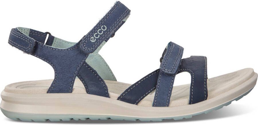 ECCO Cruise II leren dames sandalen blauw