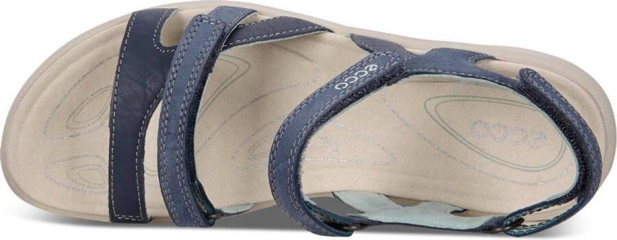 ECCO Cruise II leren dames sandalen blauw