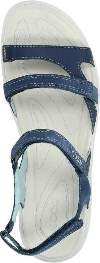 ECCO Cruise II leren dames sandalen blauw