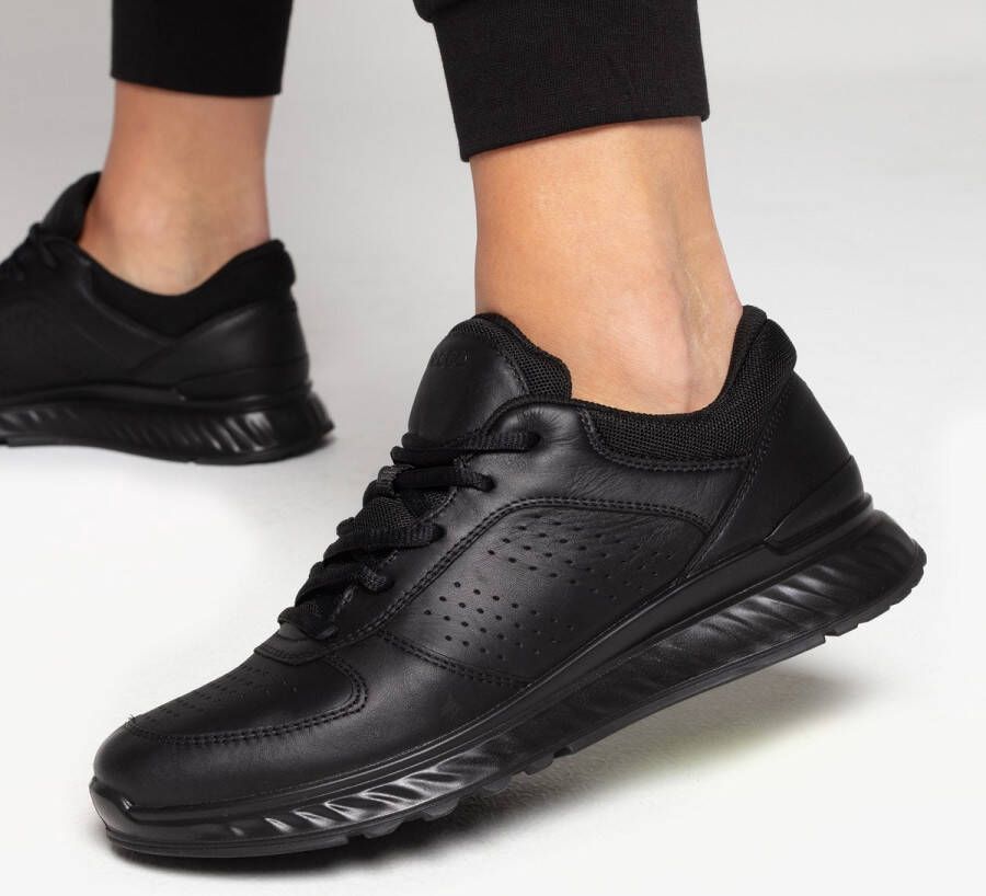 ECCO Exostride Dames Sneakers Zwart