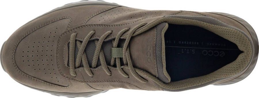 ECCO Exostride M Sneakers groen Nubuck Heren - Foto 4