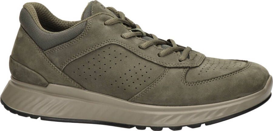 ECCO Exostride M Sneakers groen Nubuck Heren - Foto 6