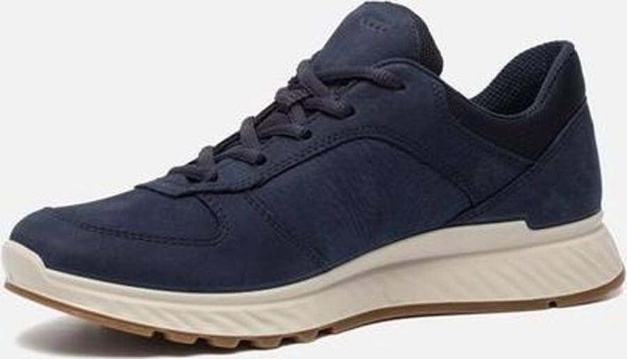 ECCO Exostride W sneakers blauw Leer Dames