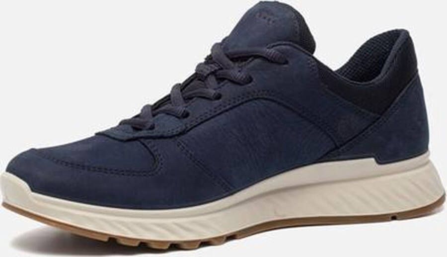 ECCO Exostride W sneakers blauw Leer Dames