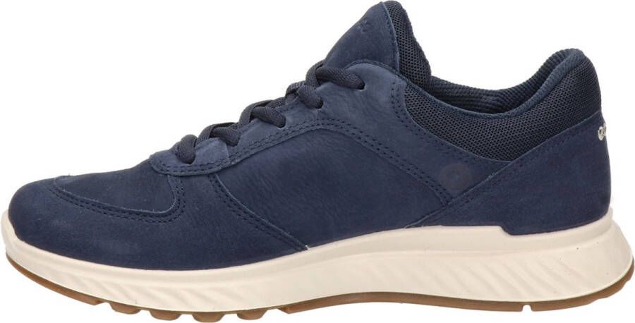 ECCO Exostride W sneakers blauw Leer Dames