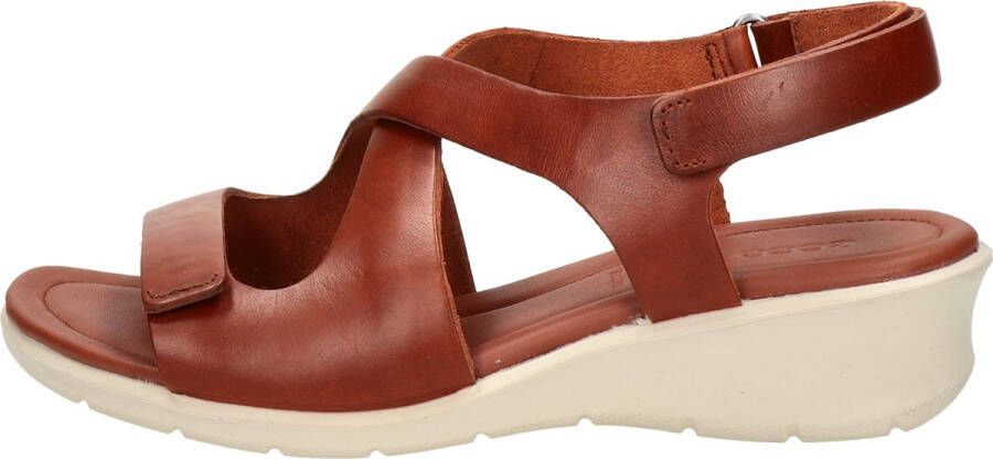 ECCO Felicia Sandalen cognac Leer Dames