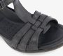 Ecco Sandalen Flash zomerschoen sandaal klittenbandschoen in metallic-look - Thumbnail 13