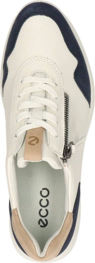 ECCO Flexfure Runner dames sneaker Wit blauw - Foto 13