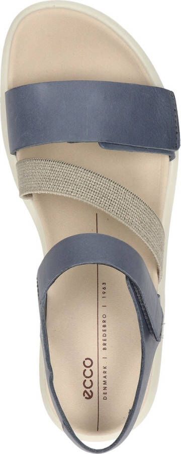 ECCO Flowt W Sandalen blauw Leer Dames