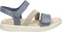 ECCO Flowt W Sandalen blauw Leer Dames - Thumbnail 22