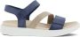 ECCO Flowt W Sandalen blauw Leer Dames - Thumbnail 35