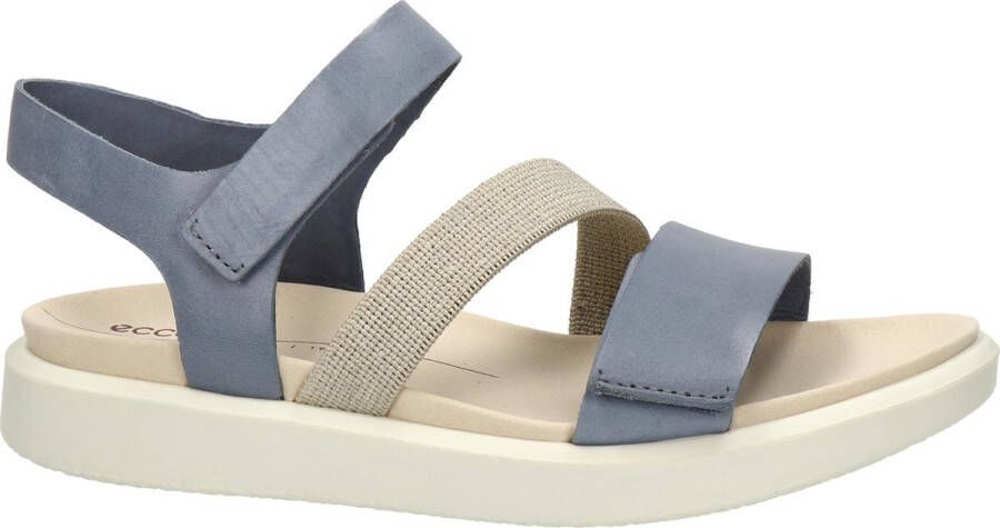 ECCO Flowt W Sandalen blauw Leer Dames