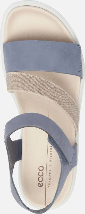 ECCO Flowt W Sandalen blauw Leer Dames