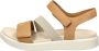 ECCO Flowt W Sandalen cognac Leer Dames - Thumbnail 3