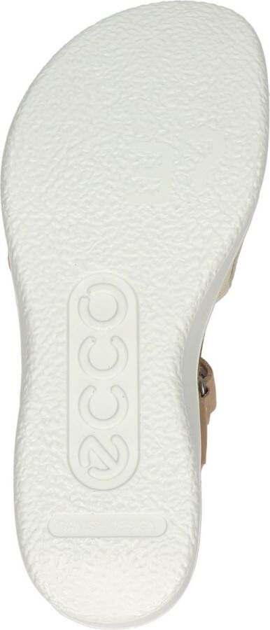 ECCO Flowt Wedge Cork Sandalen beige Nubuck Dames