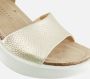 ECCO Flowt Wedge Cork Sandalen beige Nubuck Dames - Thumbnail 21