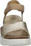 ECCO Flowt Wedge Cork Sandalen beige Nubuck Dames - Thumbnail 9