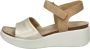 ECCO Flowt Wedge Cork Sandalen beige Nubuck Dames - Thumbnail 28