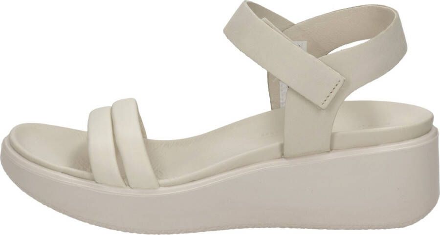 ECCO Flowt Wedge Sandalen beige Nubuck Dames