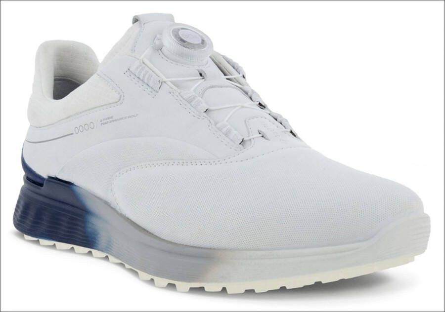 ECCO Golfschoenen Heren M Golf S-Three BOA White Blue - Foto 3