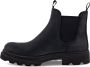 ECCO Grainer Leather Cow Oil Nubuck Hoge schoenen zwart - Thumbnail 14