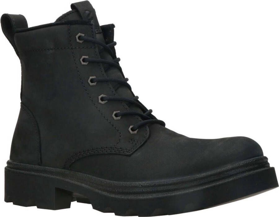 ECCO Grainer heren veterboot Zwart