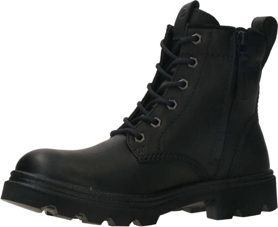 ECCO Grainer Veterboot Vrouwen Zwart