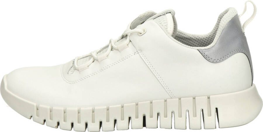 ECCO Gruuv M heren sneaker Wit