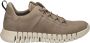 ECCO Gruuv M Sneakers taupe Nubuck Heren - Thumbnail 44