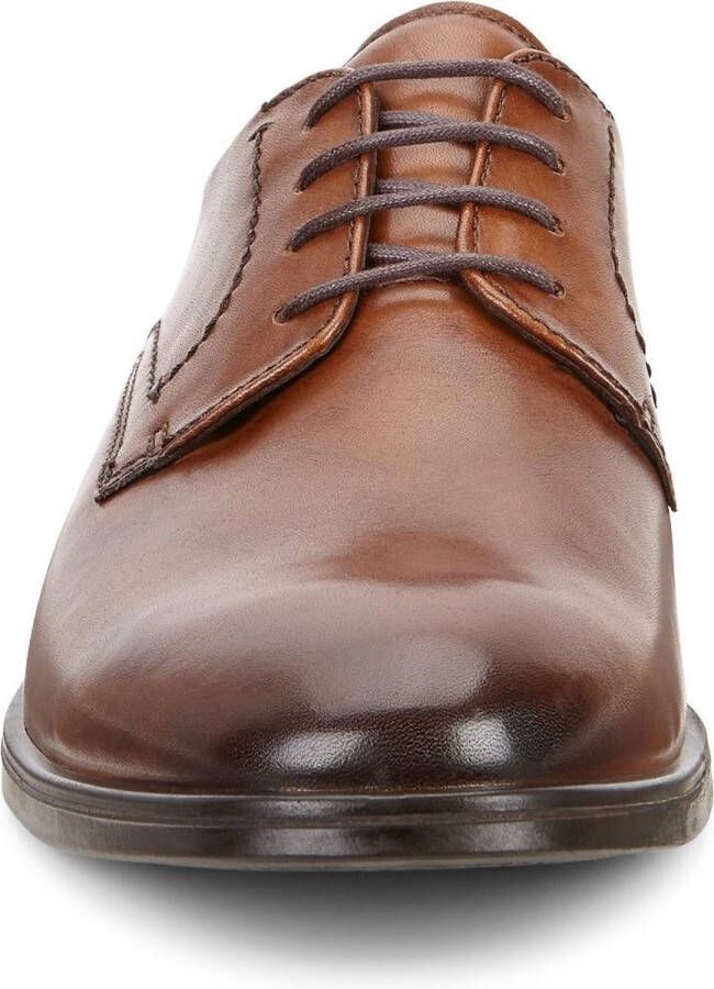 ECCO Melbourne Heren Veterschoenen Cognac