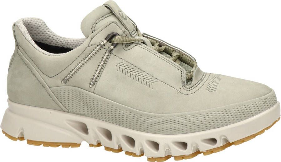 ECCO Multi-Vent W Sneakers groen Leer Dames