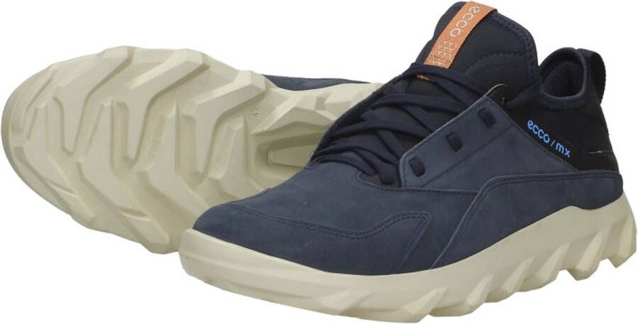 ECCO Mx M Sneakers blauw Textiel