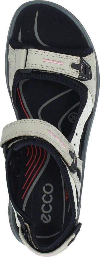 ECCO Offroad leren dames wandelsandalen grijs