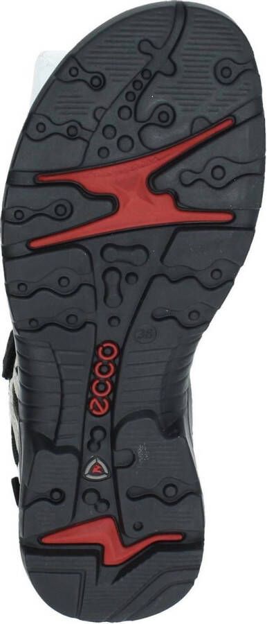 ECCO Offroad leren dames wandelsandalen grijs