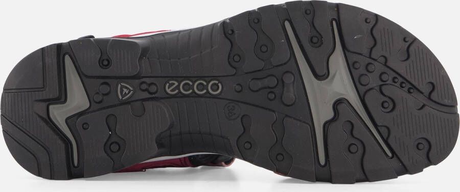 ECCO Offroad leren dames wandelsandalen grijs