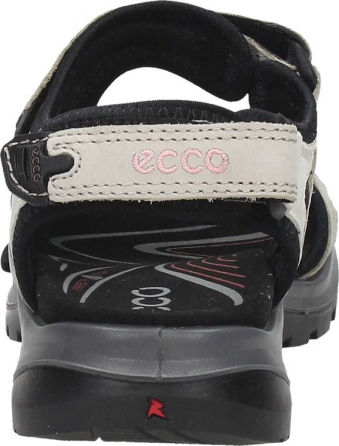 ECCO Offroad leren dames wandelsandalen grijs