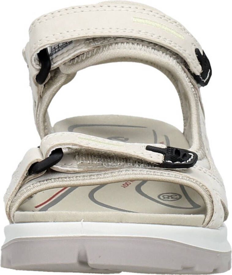 ECCO Offroad Sandalen Beige Leer Dames