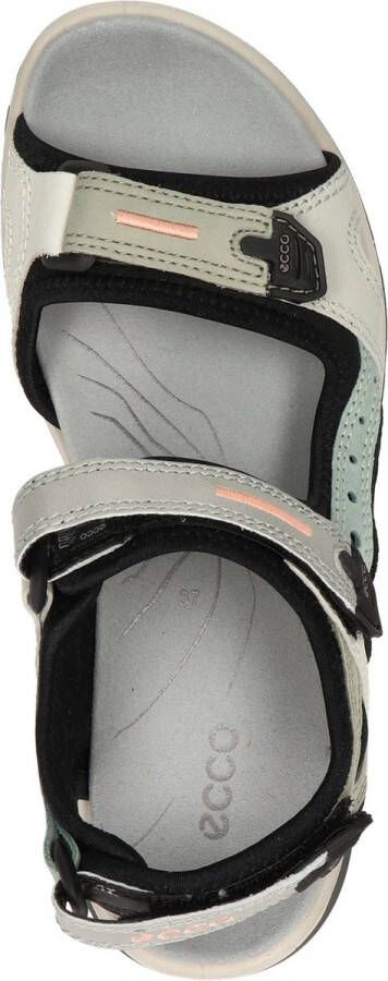 ECCO Offroad Sandalen blauw Leer Dames