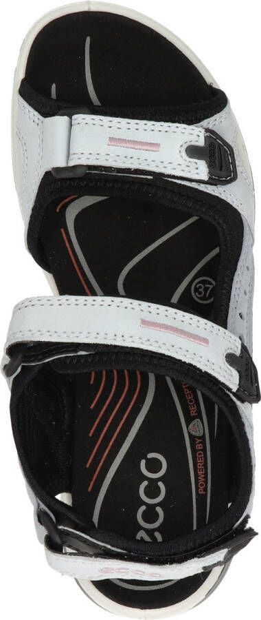 ECCO Offroad Sandalen Grijs Leer Dames