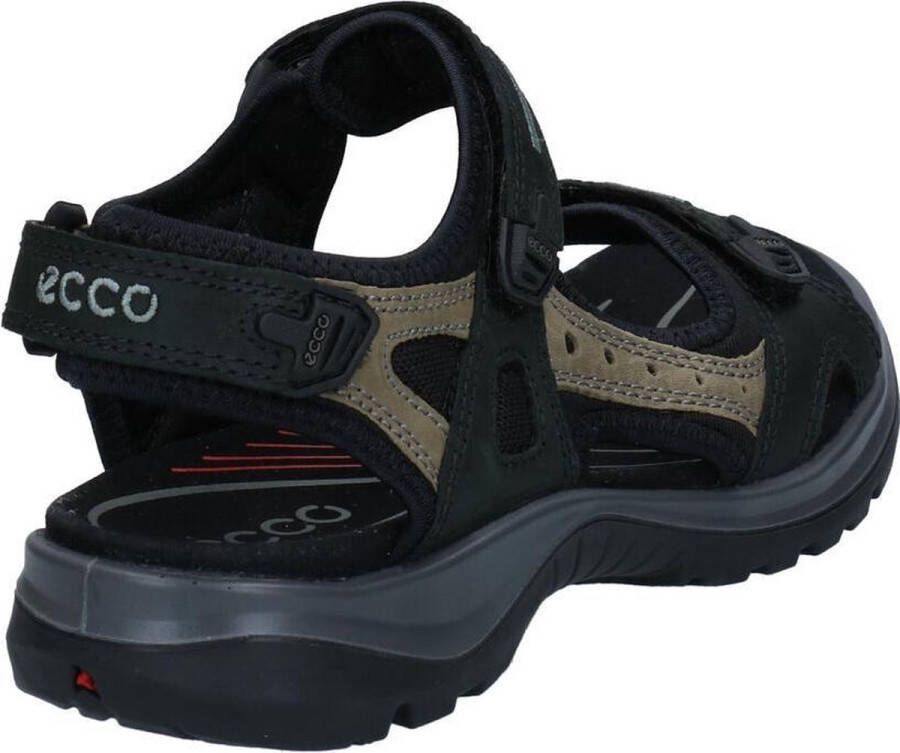 ECCO Offroad Sandalen Vrouwen zwart beige grijs